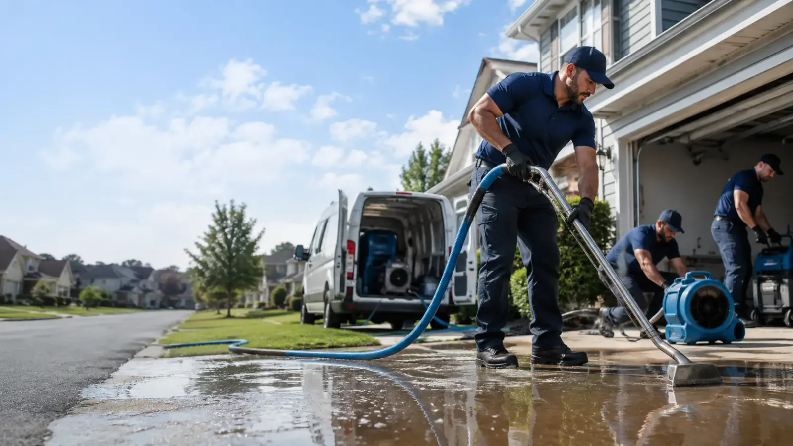 Basement Water Removal in Milford, CA